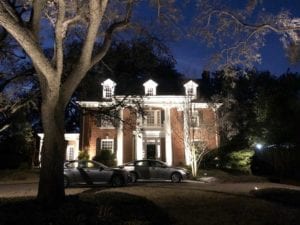 outdoor lighting to light up a home